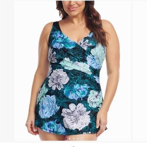 18W swimdress, Mazu swimwear, NWT, from Zulily